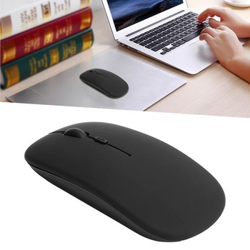 Bezdrôtová myš Dioche - bezdrôtová myš Bluetooth 5.0 pre OS X a notebooky a tablety v čiernej farbe