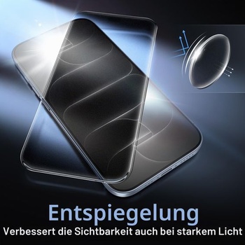 Matný ochranný kryt JETech pro iPhone 18 Pro, balení 2 ks