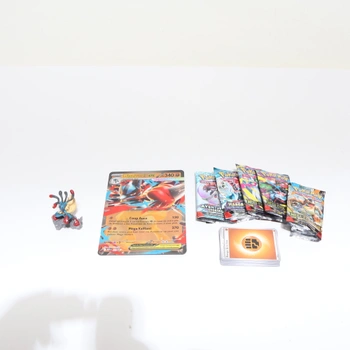 Pokémon: Zberateľská figúrka Mega Lucario-ex (1 lesklá promo karta, 1 promo karta veľkého formátu,