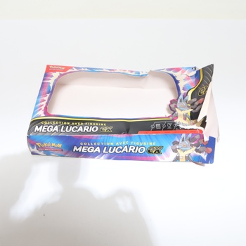 Pokémon: Zberateľská figúrka Mega Lucario-ex (1 lesklá promo karta, 1 promo karta veľkého formátu,