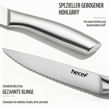 Sada nožů Hecef HOM0056 6 Ks