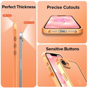 Pouzdro ivoler pro iPhone 17e / 16e, [vojenský standard] nárazuvzdorné a proti poškrábání odolné