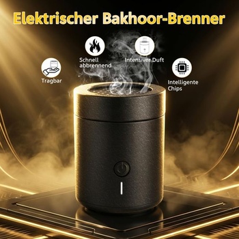 Elektrický difuzér BRICH Oud a Bakhoor – Přenosný USB