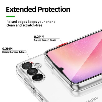 NOVÝ kryt pro Samsung Galaxy A24 4G, průhledný TPU nárazuvzdorný, 6,5 palce