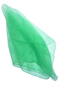 Hoerev žonglovací taneční šátky, balení 12 kusů - různé barvy a jednobarevné (cca 60 cm x 60 cm),