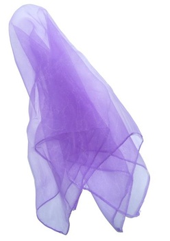 Hoerev žonglovací taneční šátky, balení 12 kusů - různé barvy a jednobarevné (cca 60 cm x 60 cm),