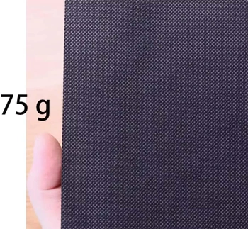 Jutové plátno AngYang23 3x1m čierna