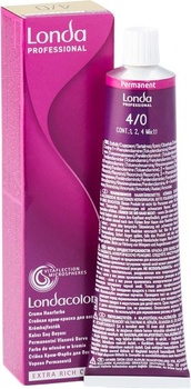 Londa Professional farba na vlasy, krémová, stredne hnedá 4/0, 60 ml