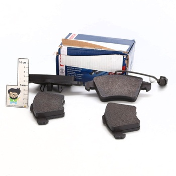 Bosch BP1017 - Predné brzdové doštičky pre automobily - Kvalita Bosch - pre tiché brzdenie s