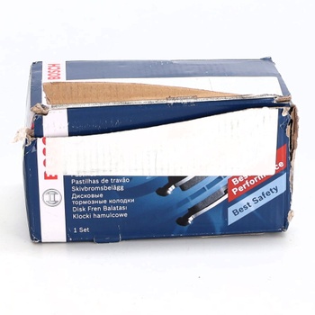 Bosch BP1017 - Predné brzdové doštičky pre automobily - Kvalita Bosch - pre tiché brzdenie s