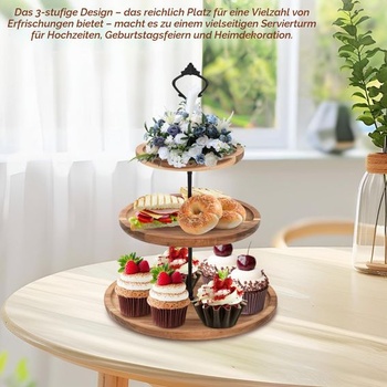 Poschodové taniere BSDLZCH WAZ23092103-dark brow