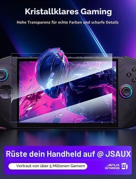 JSAUX 2 kusy tvrdeného skla Ultra HD pre Lenovo Legion Go S 8