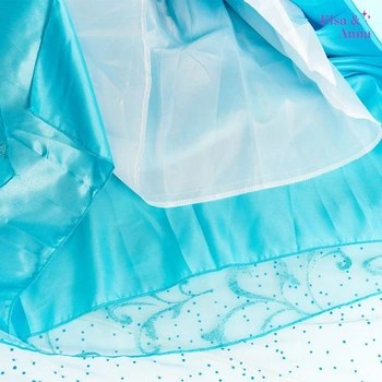 Dívčí šaty princezny ELSA a ANNA – Ledové království – Kostým princezny – Dívčí šaty na večírky,