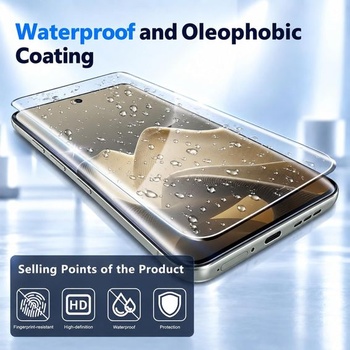 [2+2 balení] Ochranná fólie na displej pro Motorola Edge 60 Pro, 2x tvrzené sklo 9H a 2x ochrana