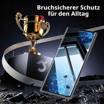 [2+2 balení] Ochranná fólie na displej pro Samsung Galaxy S23 Ultra, s krytem objektivu