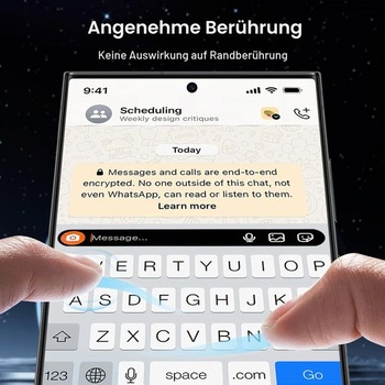 Sada 2+2 tvrdených sklenených ochranných fólií na displej pre Samsung Galaxy S23 Ultra [bez skla],