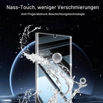 Sada 2+2 tvrdených sklenených ochranných fólií na displej pre Samsung Galaxy S23 Ultra [bez skla],