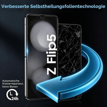 [2+2 balení] Ochranná fólie na displej pro Samsung Galaxy Z Flip 5, 2x flexibilní vnitřní fólie EPU