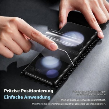 [2+2 balenia] Ochranná fólia na displej pre Samsung Galaxy Z Flip 5, 2x flexibilná vnútorná fólia EPU