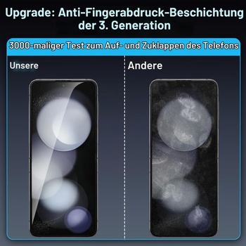[2+2 balenia] Ochranná fólia na displej pre Samsung Galaxy Z Flip 5, 2x flexibilná vnútorná fólia EPU