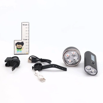 USB dobíjacia sada pre cyklistické osvetlenie