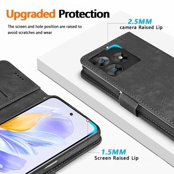Flipové pouzdro pro Ulefone Note 20 Pro, pouzdro z PU kůže s magnetickým krytem, šetrné k