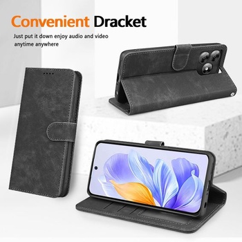 Flipové puzdro pre Ulefone Note 20 Pro, puzdro z PU kože s magnetickým krytom, šetrné k