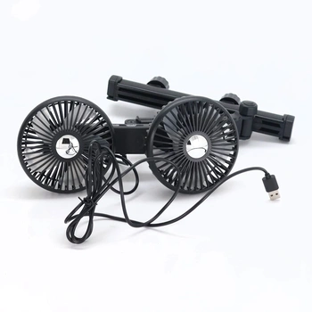 Ventilátor Nauttxon do auta, černý