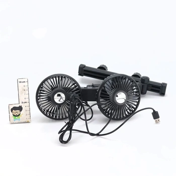 Ventilátor Nauttxon do auta, černý