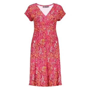 Dámske šaty Geisha 37056 oranžové veľ. S