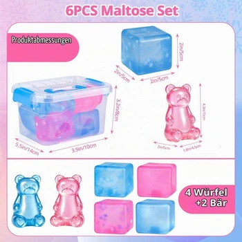 Měkké hračky Stress Cube, relaxační pro děti i dospělé