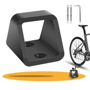Nástenná kotva pre bicykle z ocele s hrúbkou 5 mm, poistka proti krádeži bicyklov 1