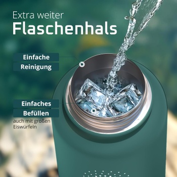 Termo fľaša BeMaxx tmavo modrá, 950ml