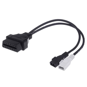 Adaptérový kábel OBD2 na 2x2 piny – kompatibilný s Audi, Seat, Škoda, VW – diagnostický