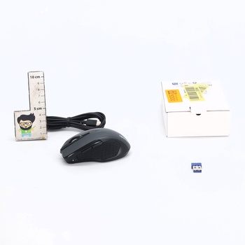 TECKNET Bluetooth myš s Jigglerom, dobíjacia bezdrôtová myš (tri režimy: BT 5.0/3.0 + 2.4G), 4800