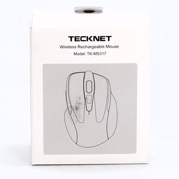 TECKNET Bluetooth myš s Jigglerom, dobíjacia bezdrôtová myš (tri režimy: BT 5.0/3.0 + 2.4G), 4800