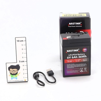 Nabíjacie batérie NASTIMA 6V 6Ah 36Wh LiFePO4