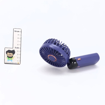 Ručný ventilátor Rafada, prenosný mini ventilátor, dobíjací, malý vreckový ventilátor s 5