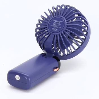 Ručný ventilátor Rafada, prenosný mini ventilátor, dobíjací, malý vreckový ventilátor s 5