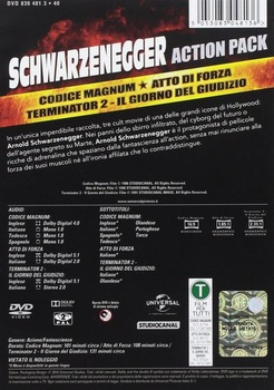 DVD - Schwarzeneggerov akčný balíček (3 DVD) (1 DVD)