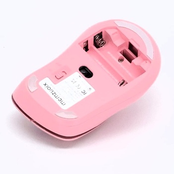 Bezdrôtová myš memzuoix 2,4 GHz, prenosná optická bezdrôtová myš 1400 DPI s mini USB prijímačom, 5
