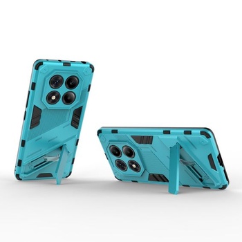 Kompatibilný s Xiaomi Redmi Note 14 Pre 4G Puzdro s ochranným stojanom [pre magnetický držiak