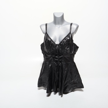 Dámska spodná bielizeň Babydoll, sexy negližé s krivkami, dámska sexy spodná bielizeň s pančucháčmi,