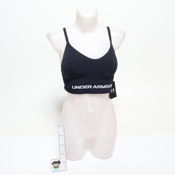 Dámska bezšvová nízka podprsenka Under Armour Canish Sport-BH M čierna
