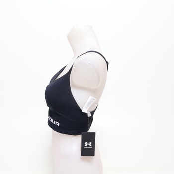 Dámska bezšvová nízka podprsenka Under Armour Canish Sport-BH M čierna