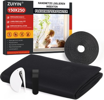 Sieť proti hmyzu ZUIYIN 2 ks 150 x 250cm