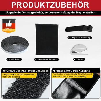 Sieť proti hmyzu ZUIYIN 2 ks 150 x 250cm
