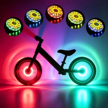 Osvetlenie pre bicykel Begonia JU-1214BO-YW 2 ks