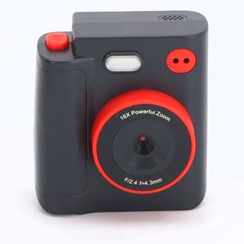 MYSTILUCK Okamžitý fotoaparát pre deti, 1080P HD detský fotoaparát s 32GB kartou a papierom do