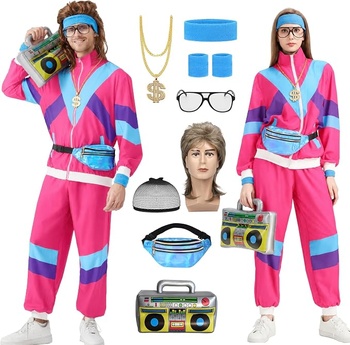 Pánsky kostým Heionia 80. roky outfit